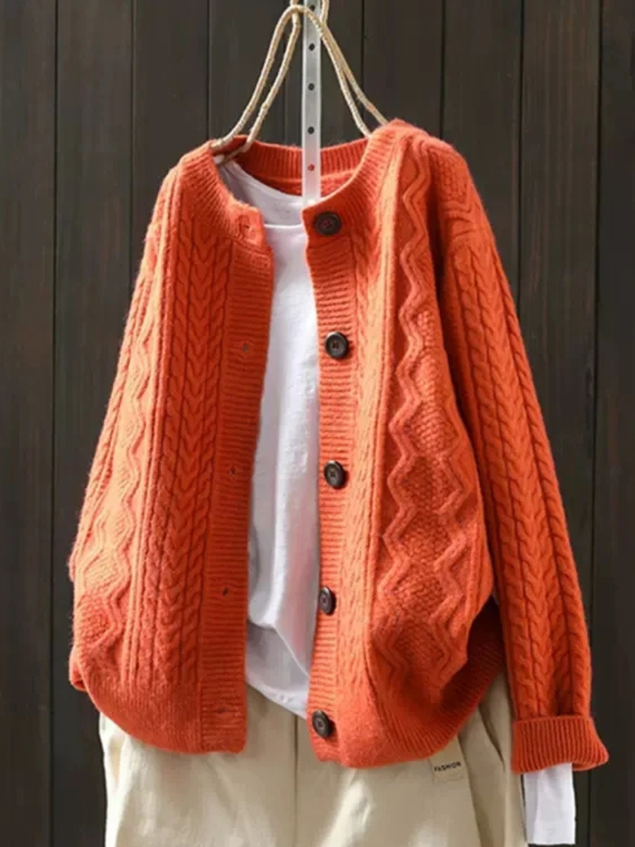Adrienne | Classic Knit Cardigan