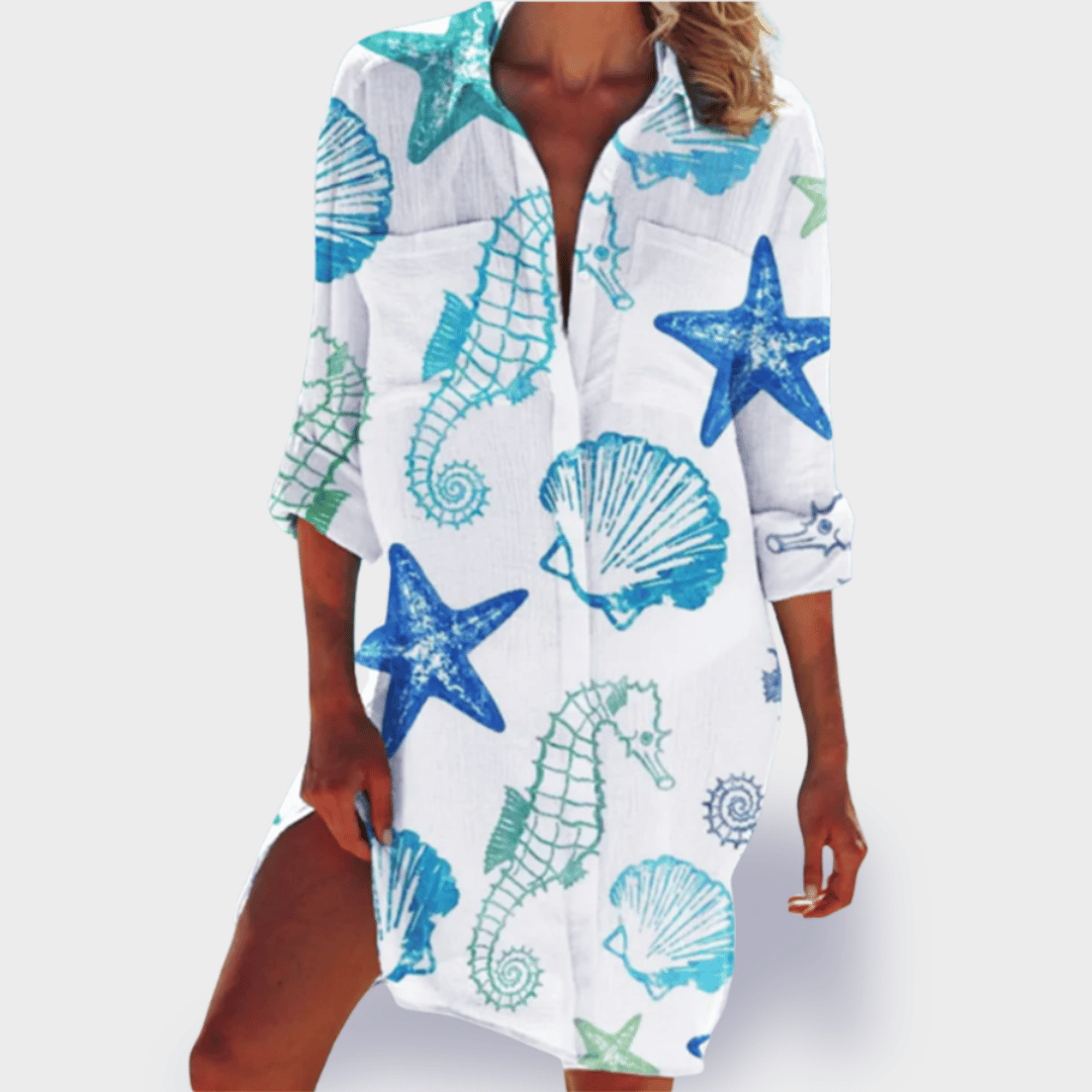 BRIGITTE | Colourful Lightweight Summer Dress