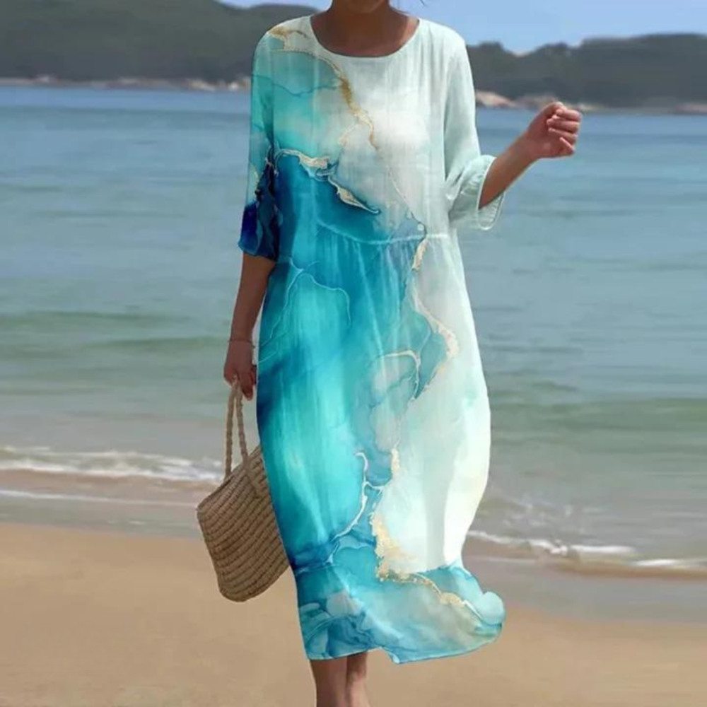 Bella Aura - Multicolour Midi Dress