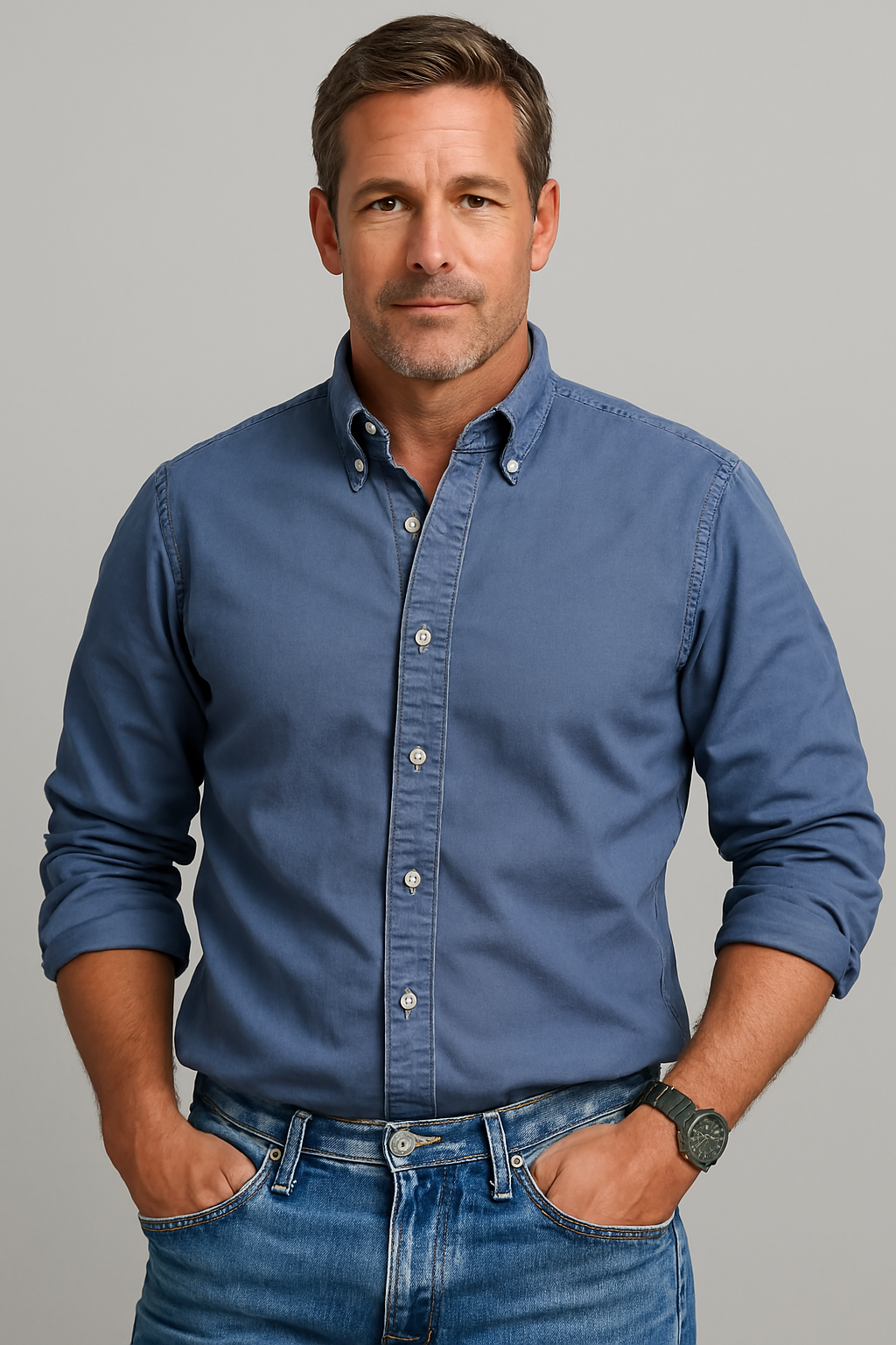 Jacob | Classic Everyday Long-Sleeve Shirt