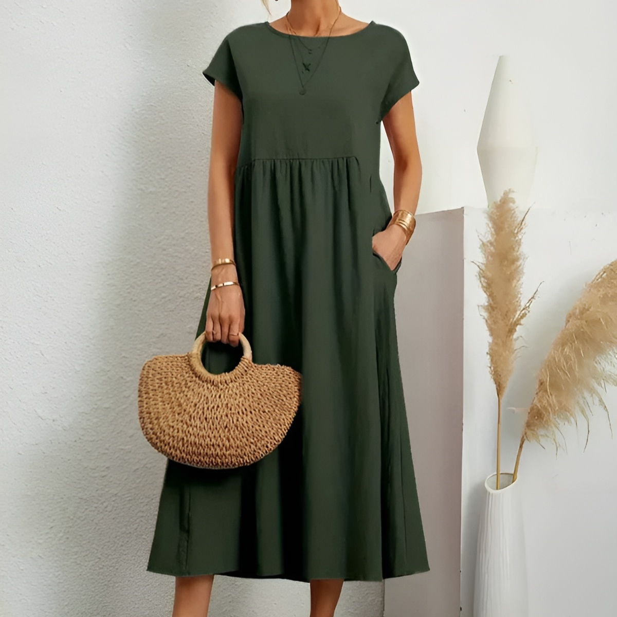CATHERINE | Elegant Essential Summer Dress