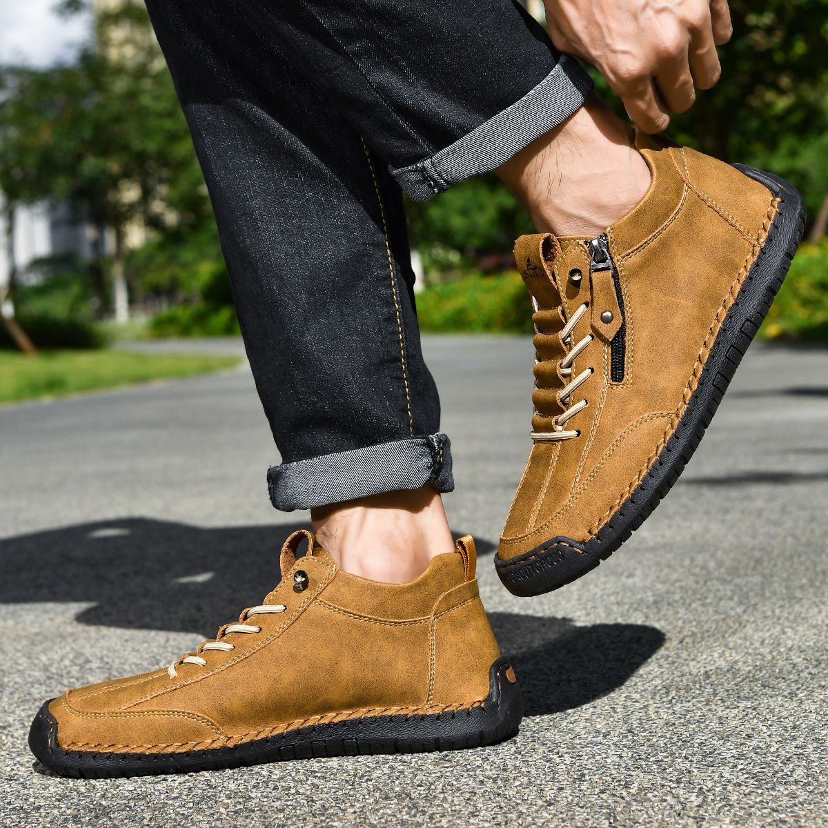 Will | Men’s Nubuck Ankle Shoes