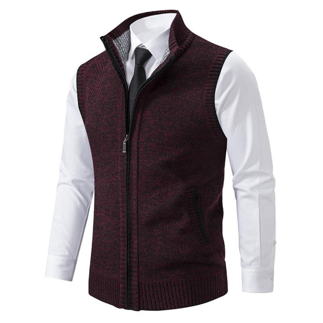 Kevin | Elegant Knitted Italian Vest