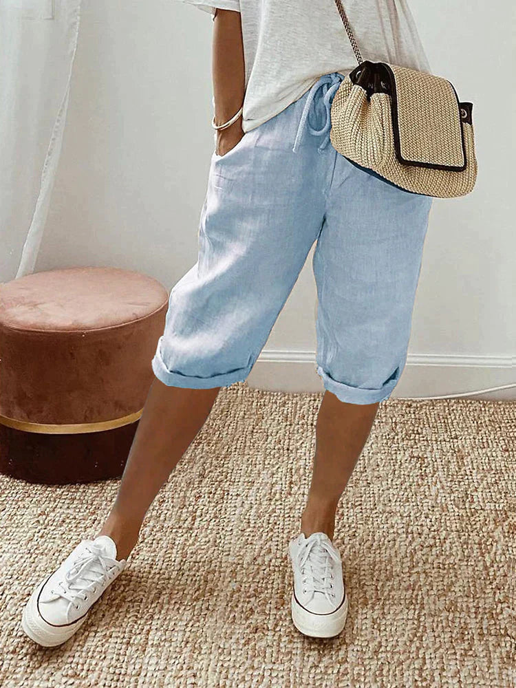 Bridget | Comfortable Cotton Shorts for Relaxed Everyday Wear