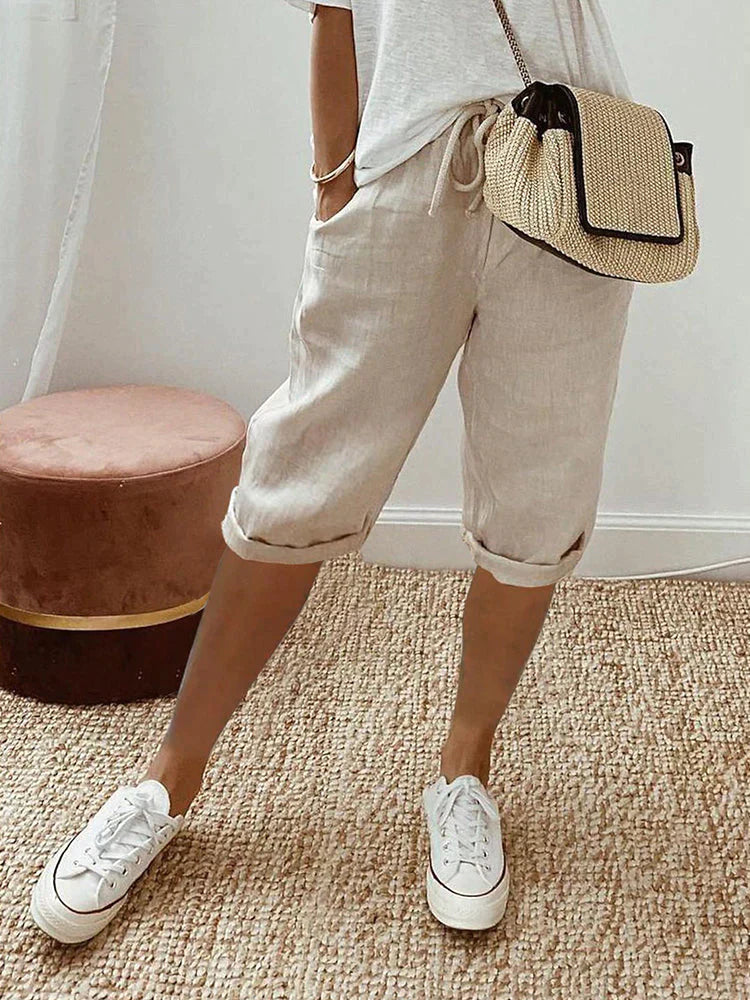 Bridget | Comfortable Cotton Shorts for Relaxed Everyday Wear