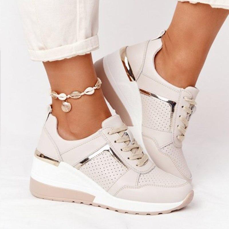 Lauren™ | Comfortable High Heel Sneakers