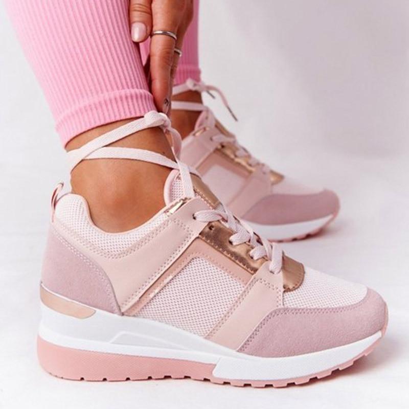 Lauren™ | Comfortable High Heel Sneakers