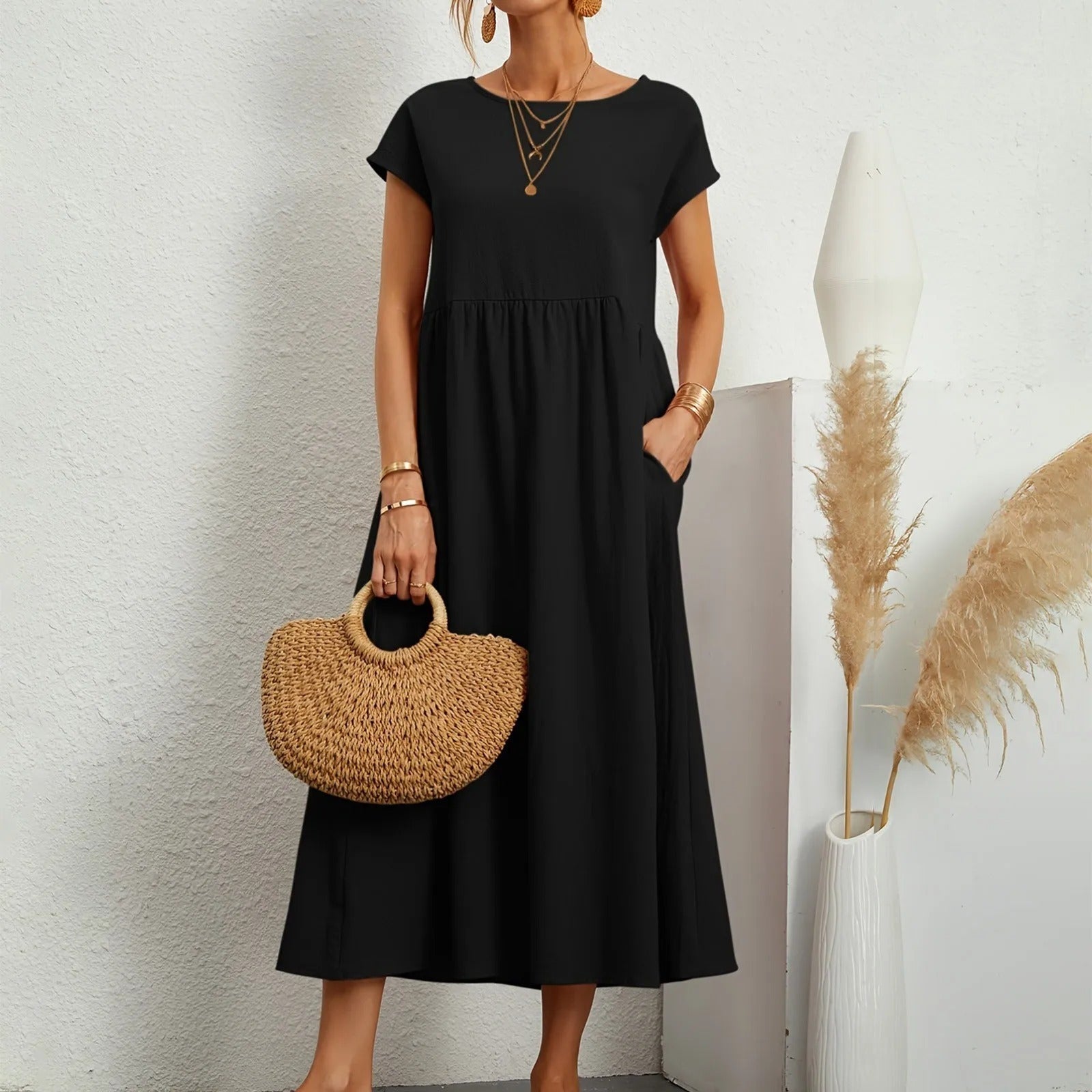 CATHERINE | Elegant Essential Summer Dress