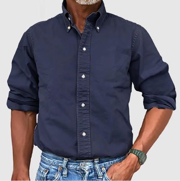 Nolan | Essential Long-Sleeve Shirt