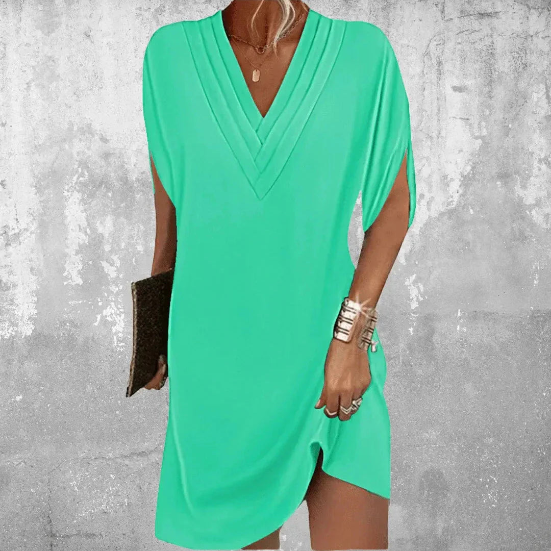 Amelia | Elegant Relaxed-Fit Dress for Effortless Everyday Comfort