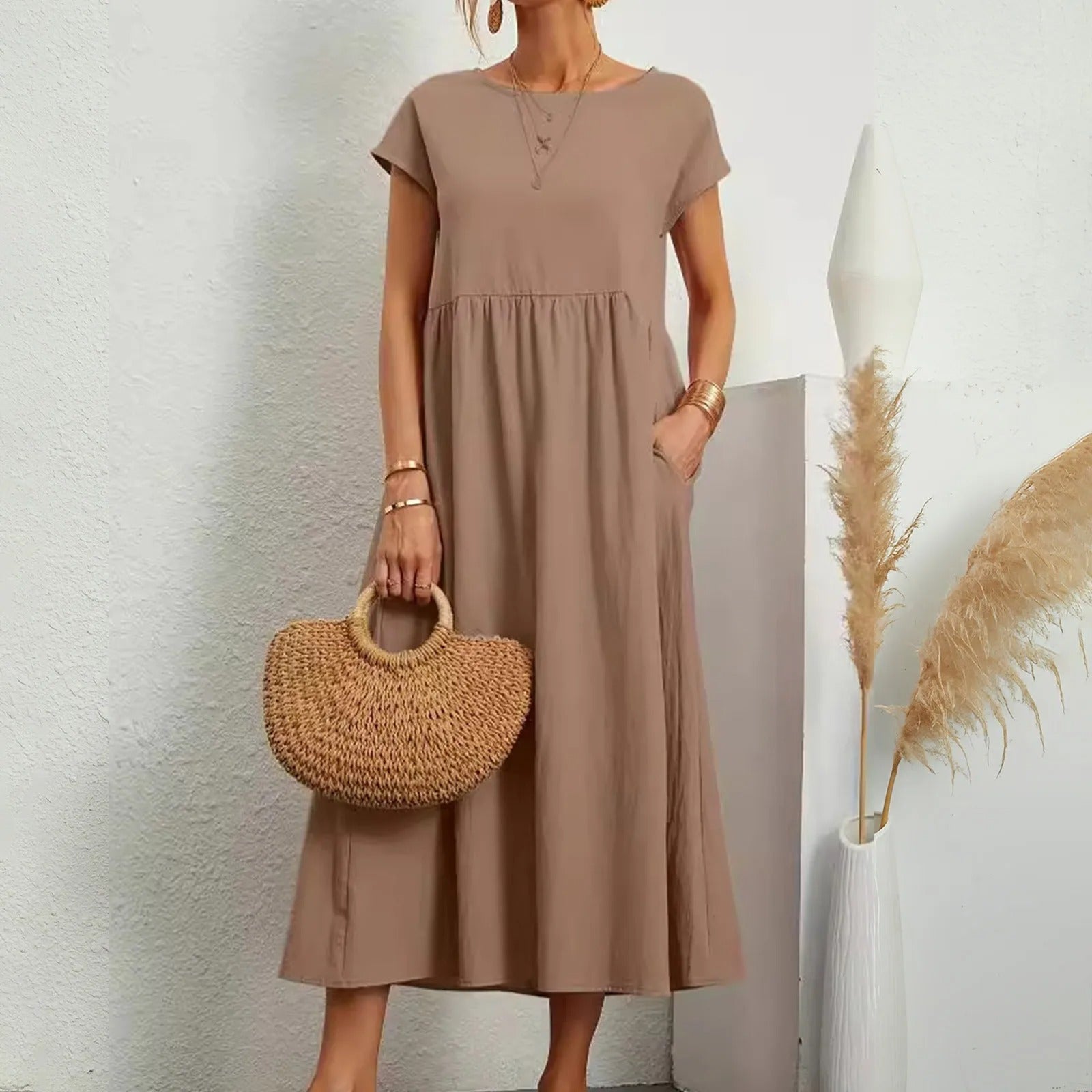 CATHERINE | Elegant Essential Summer Dress