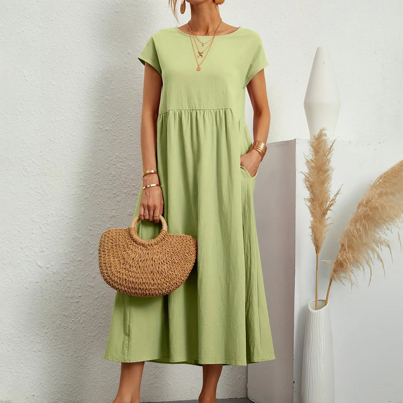 CATHERINE | Elegant Essential Summer Dress