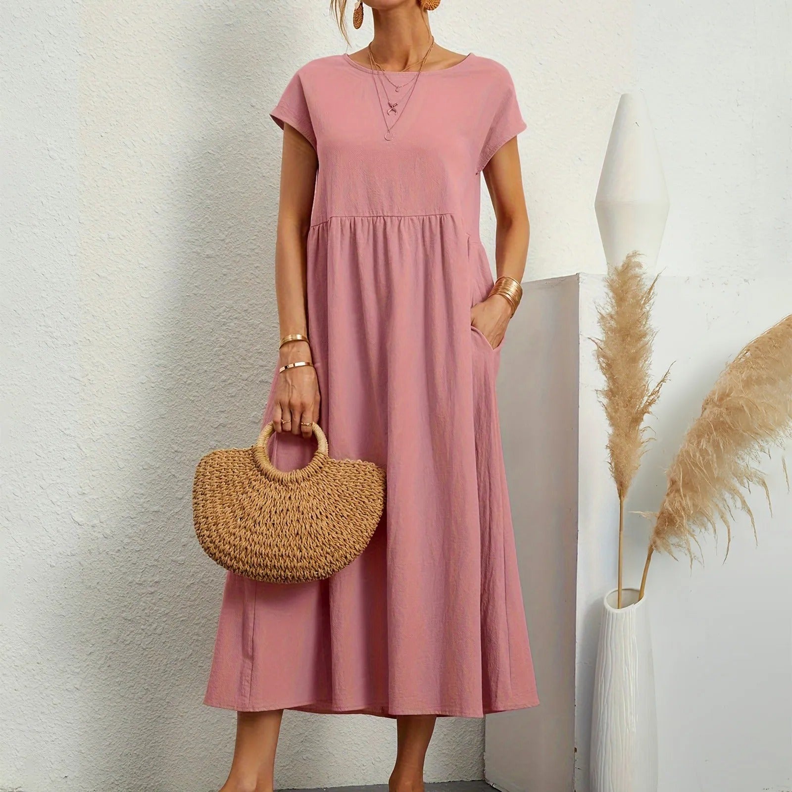 CATHERINE | Elegant Essential Summer Dress